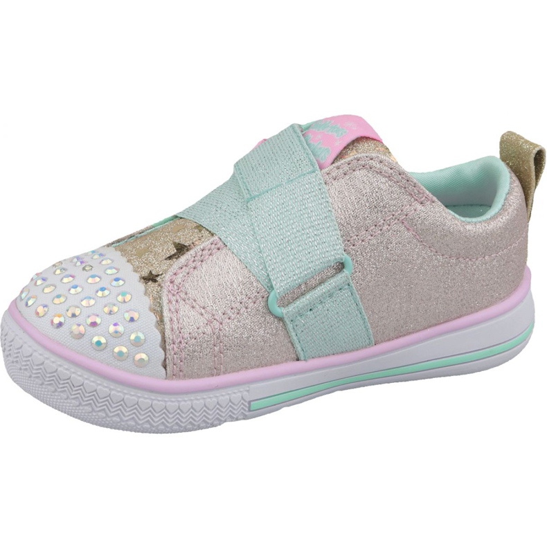 Skechers Twinkle Play Jr 20138N-GDMT Shoe multicolored yellow 1