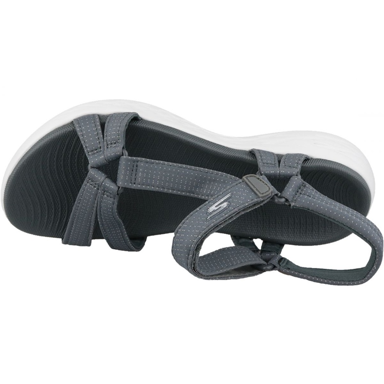 Skechers On The Go 600 15316-CHAR gray sandals grey 2