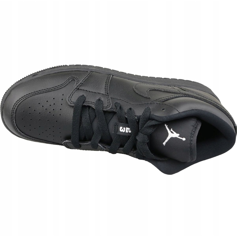 Nike Jordan Air 1 Low Bg M 553560-006 black shoes 2