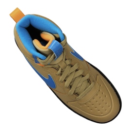 Nike Court Borough Mid Boot 2 (GS) Jr BQ5440-701 yellow 1