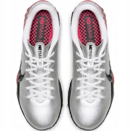 Nike Mercurial Vapor 13 Academy Neymar Tf Jr AT8144-006 football shoe grey white 1