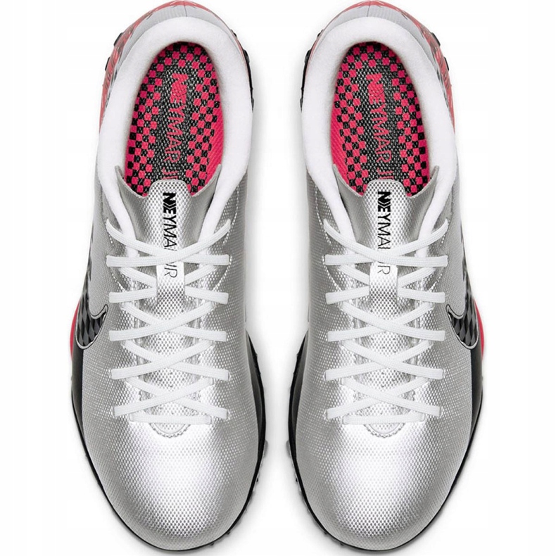 Nike Mercurial Vapor 13 Academy Neymar Tf Jr AT8144-006 football shoe grey white 1