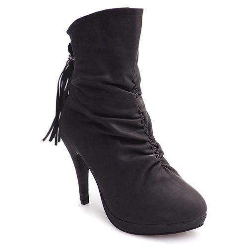 High Boots On A Pin 1020 Gray grey 1