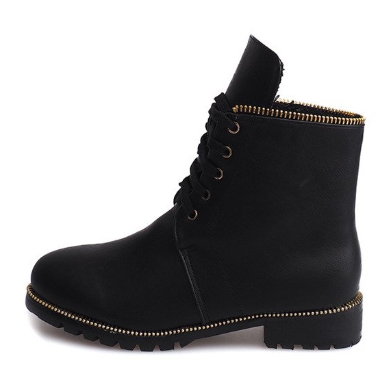 Boots Trappers With Fur X685 Black 2