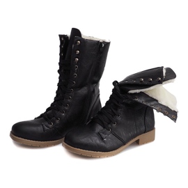 Warm Boots Jodhpur Fur 1053 Black 1