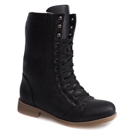 Warm Boots Jodhpur Fur 1053 Black 2