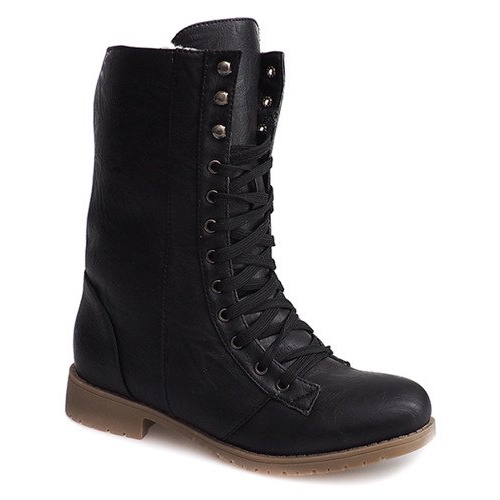 Warm Boots Jodhpur Fur 1053 Black 2
