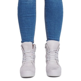 Wedge Sneakers 1867 Gray grey 2