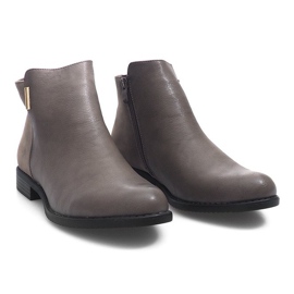 Gray Classic boots J0079-3 Gray grey 1