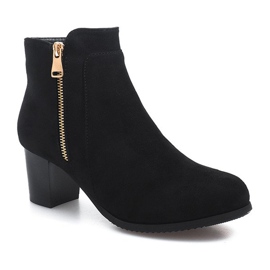 Boots On Heel J0049-1 Black 1