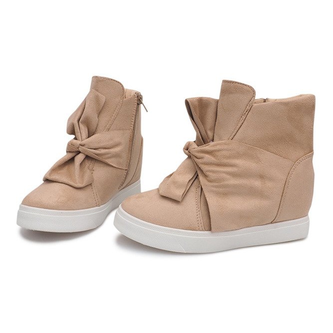 Wedge Sneakers 1787 Beige 1 Wedge Sneakers 1787 Beige 1