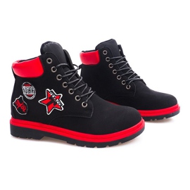 Insulated Timber boots SJ1679-1 Black 2