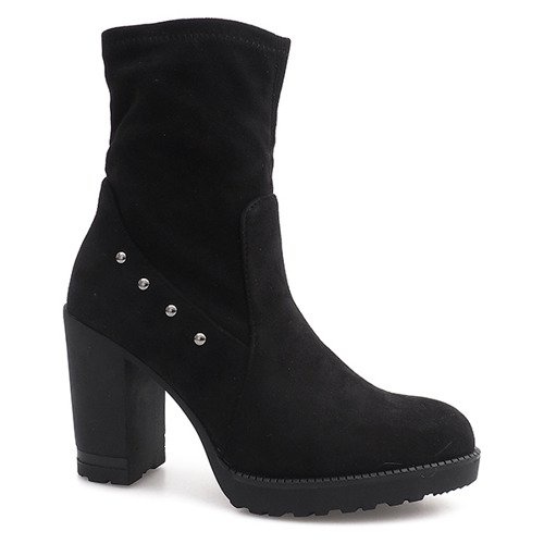 Suede boots BG-59 Black 1