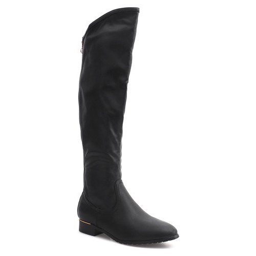 High slender boots A7898-38 Black 1