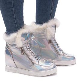 Warm R-99 Silver Sneakers grey 1