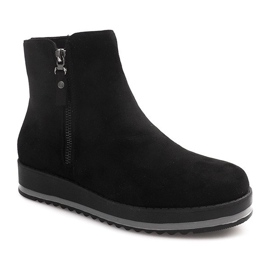 Warm Booties Jodhpur boots K-103 Black 1 Warm Booties Jodhpur boots K-103 Black 1