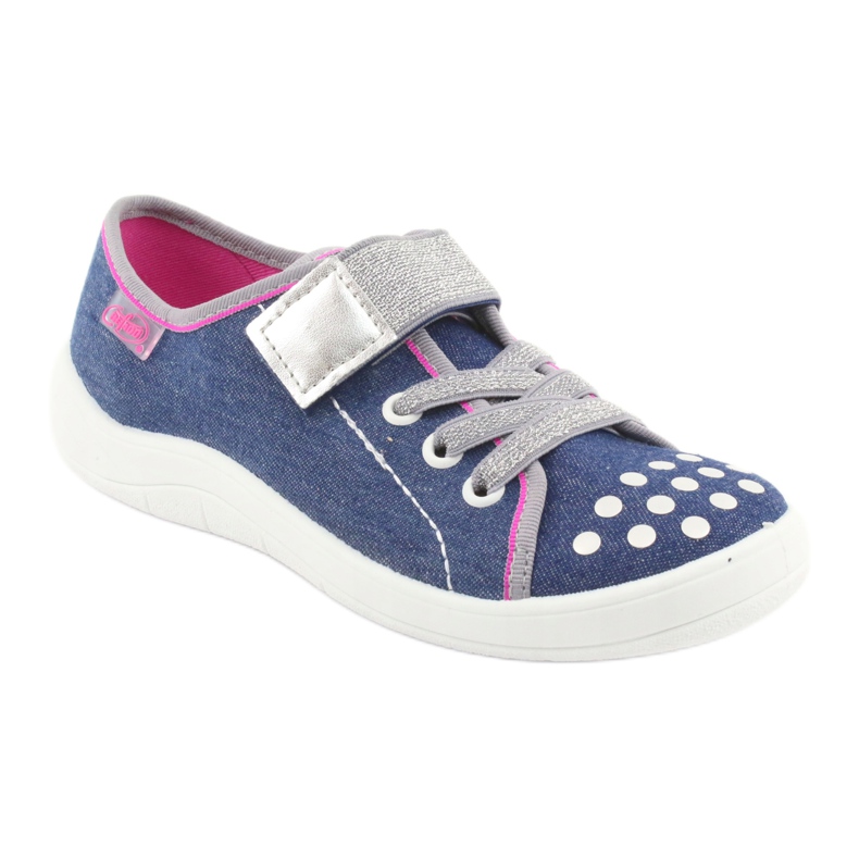 Befado children's shoes 251Y109 blue grey 1