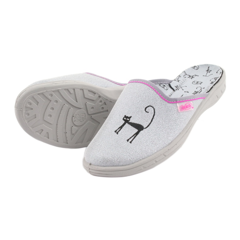 Befado slippers children's shoes 707Y398 grey 4 Befado slippers children's shoes 707Y398 grey 4