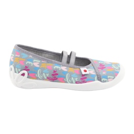 Befado children's shoes 116Y261 grey multicolored 1 Befado children's shoes 116Y261 grey multicolored 1