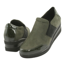 Wedge shoes Sergio Leone 225 olive black green 4