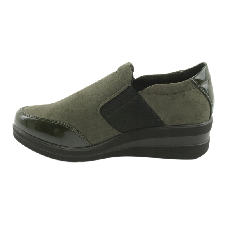Wedge shoes Sergio Leone 225 olive black green 2 Wedge shoes Sergio Leone 225 olive black green 2