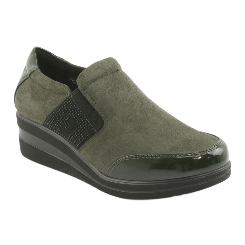 Wedge shoes Sergio Leone 225 olive black green 1 Wedge shoes Sergio Leone 225 olive black green 1