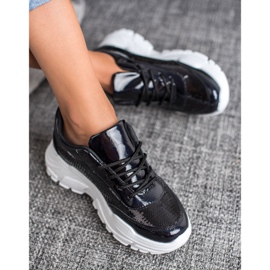 Marquiz Sport Shoes With Sequins black 2