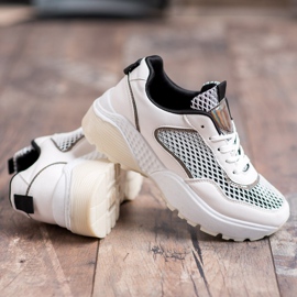 SHELOVET Comfortable Sports Shoes white 1