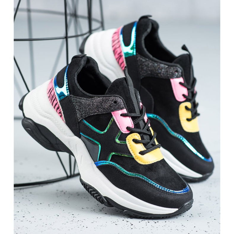 SHELOVET Fashionable Sports Shoes black 1 SHELOVET Fashionable Sports Shoes black 1