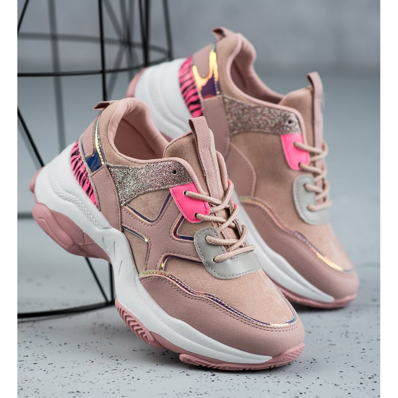 SHELOVET Fashionable Sports Shoes pink 2 SHELOVET Fashionable Sports Shoes pink 2