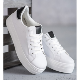 SHELOVET Fashionable Sports Shoes white 1 SHELOVET Fashionable Sports Shoes white 1