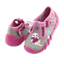 Befado children's shoes 110P338 pink grey 3