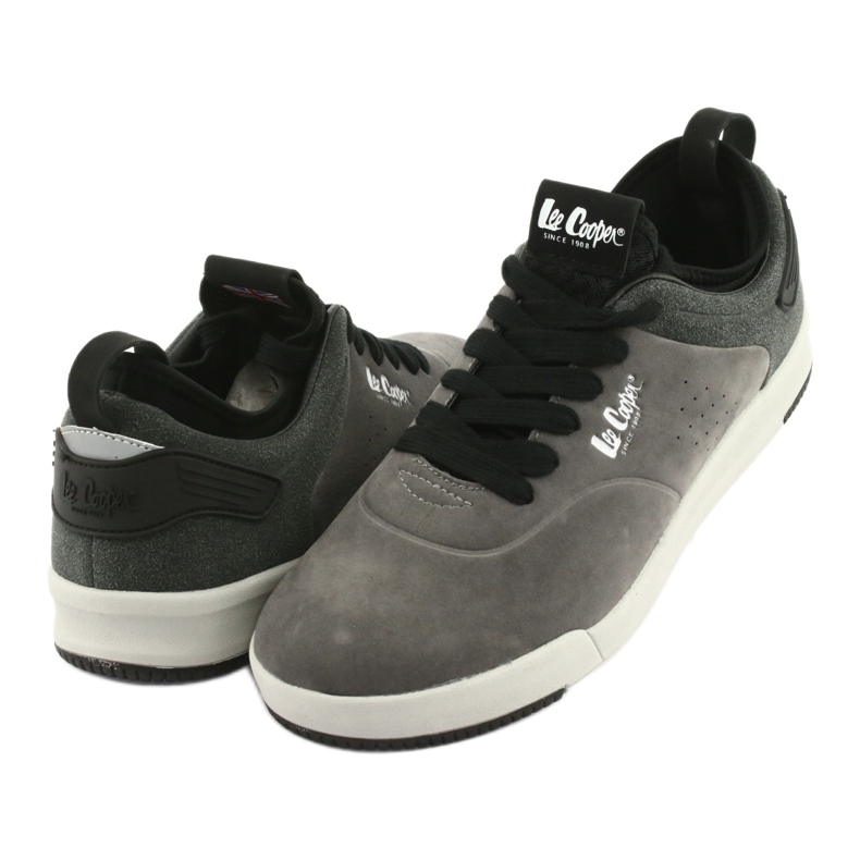 Lee Cooper 19-29-051B gray shoes black grey 3