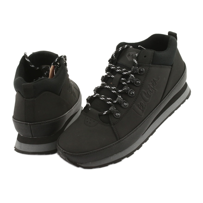 Black Lee Cooper 19-20-011 winter men's shoes 3