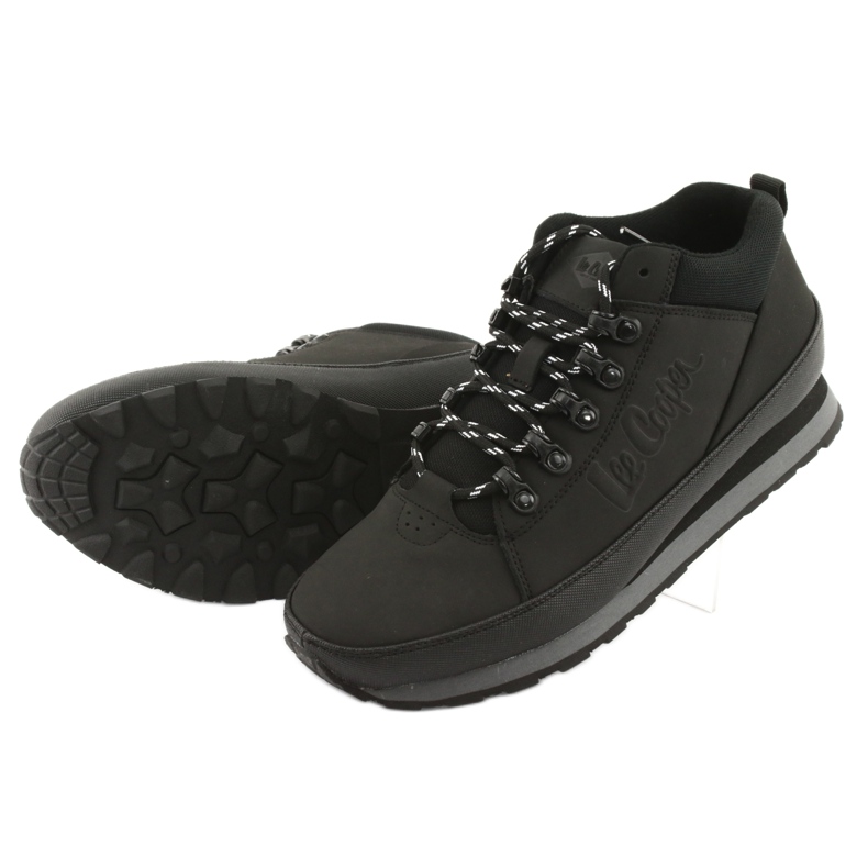 Black Lee Cooper 19-20-011 winter men's shoes 4