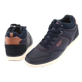 Men's shoes Lee Cooper 19-29-032B navy blue brown 4