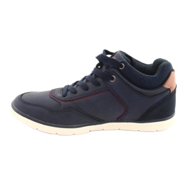 Men's shoes Lee Cooper 19-29-032B navy blue brown 2