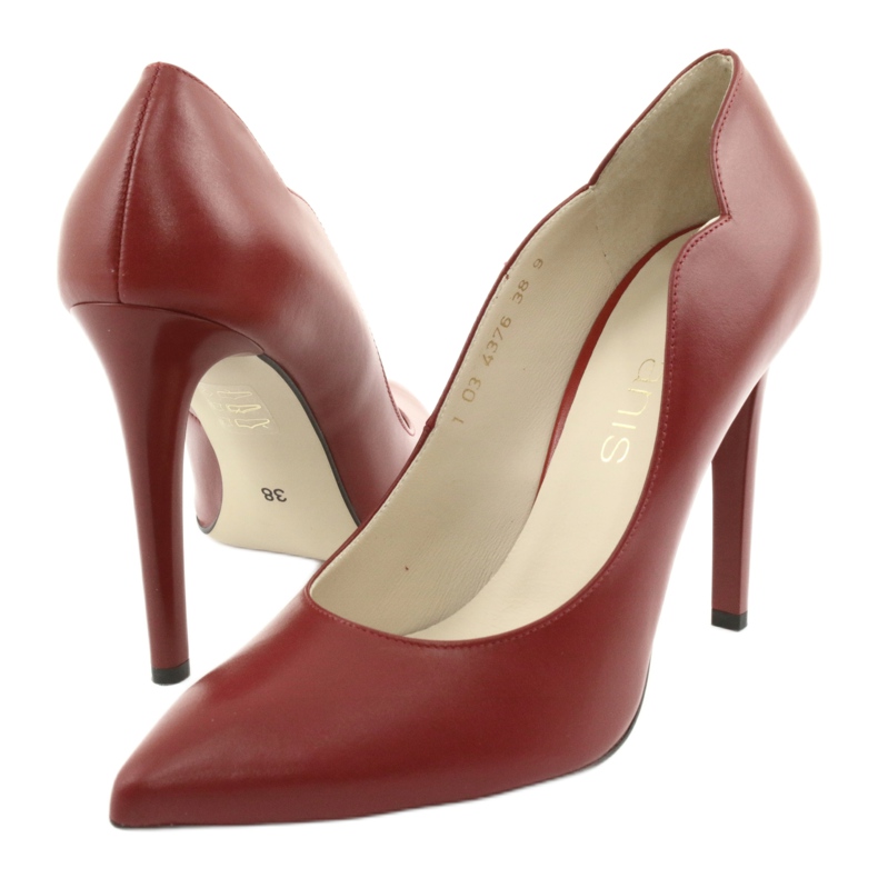 Red pumps on the Anis 4376 heel 3