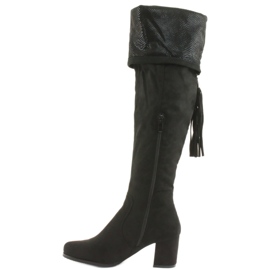 Black suede boots Filippo 514 3