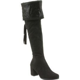Black suede boots Filippo 514 2
