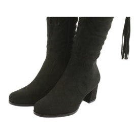 Black suede boots Filippo 514 6
