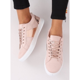 Pink X93 Champagne women's sneakers 1