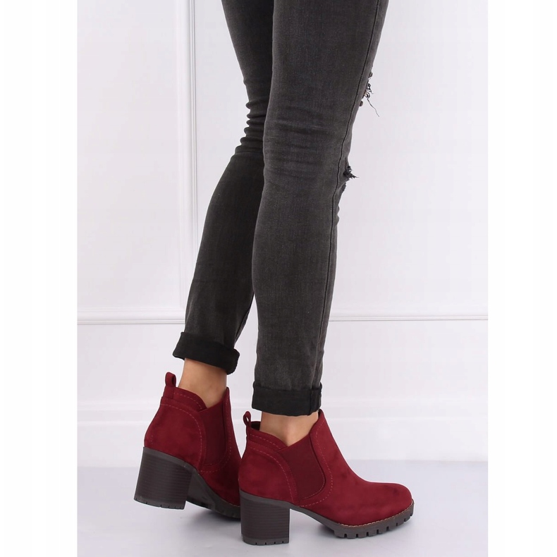 Maroon 8B879 Wine Jodhpur boots red 1