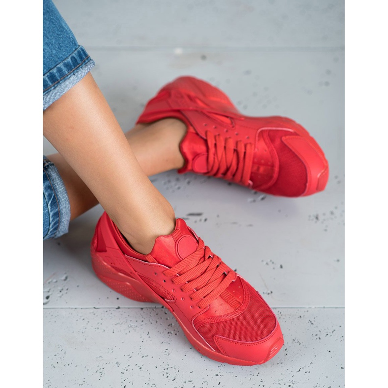 SHELOVET Red Sports Shoes 2