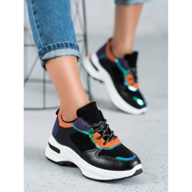 SHELOVET Casual Sneakers black 1