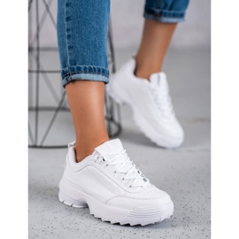 SHELOVET Fashionable Sports Shoes white 2 SHELOVET Fashionable Sports Shoes white 2