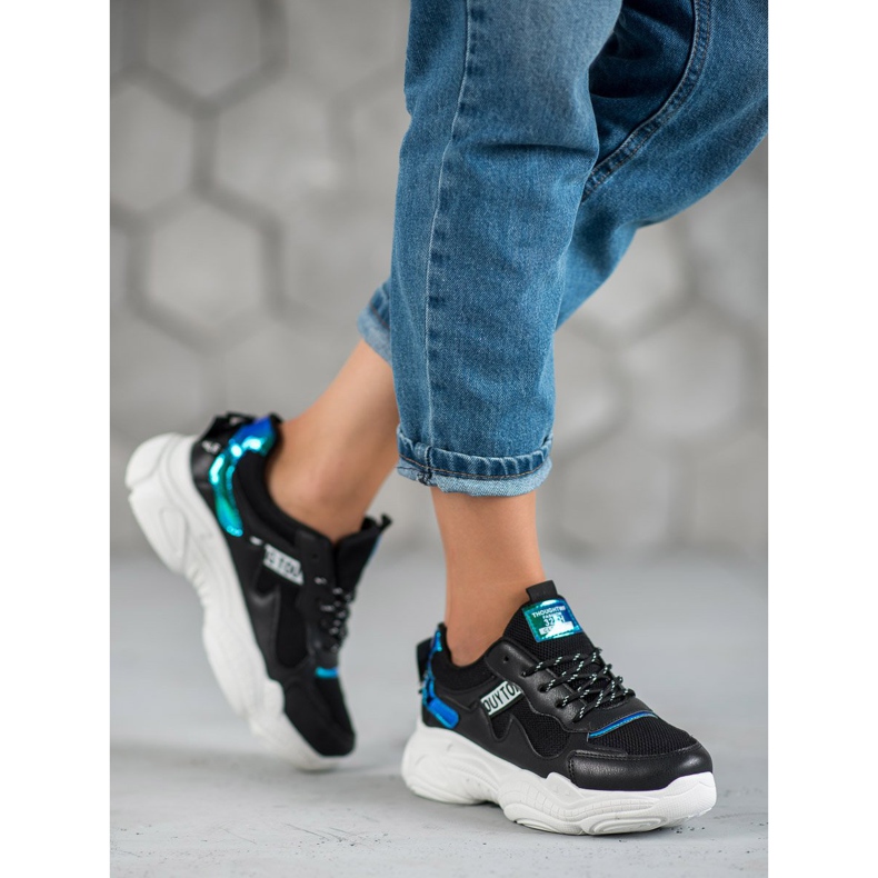 SHELOVET Comfortable Sports Shoes black 1