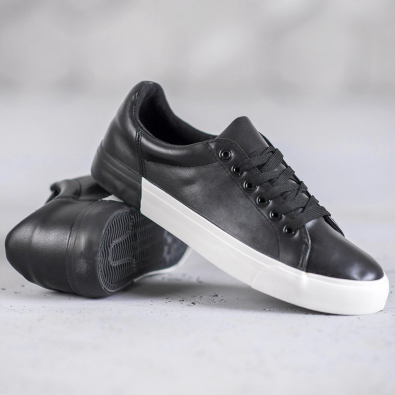 Bestelle Eco Leather Sneakers black 1 Bestelle Eco Leather Sneakers black 1