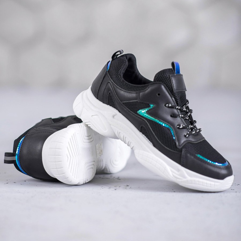 SHELOVET Classic Sport Shoes black 1