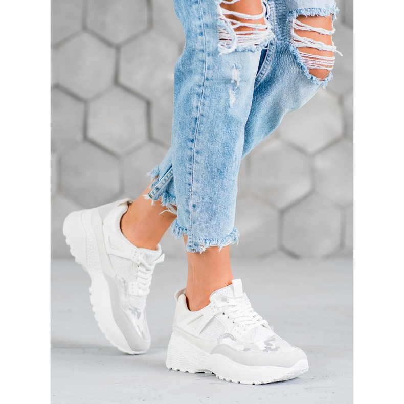 SHELOVET White sneakers Moro 1